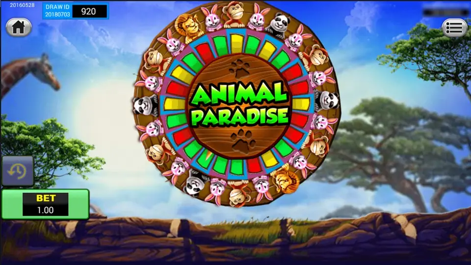 Animal Paradise Mul wheel spinning for draw 920